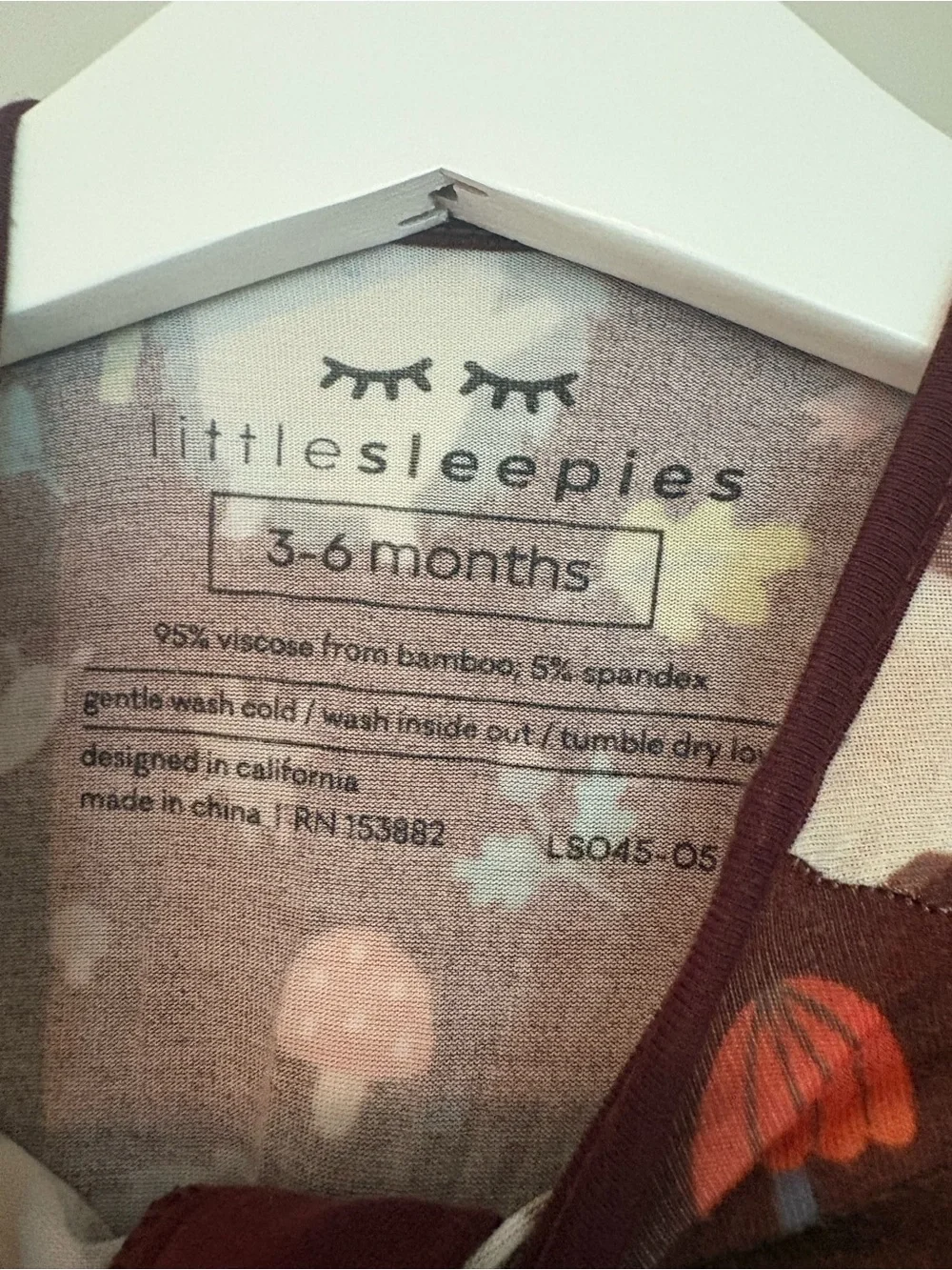 Little Sleepies soft brown